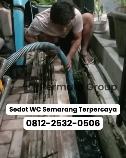 Rekomendasi jasa sedot saluran mampet di Semarang