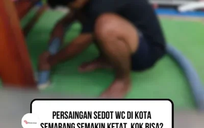 Persaingan Sedot WC di Kota Semarang Semakin Ketat, Kok Bisa?