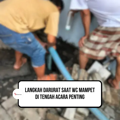 Langkah Darurat Saat WC Mampet di Tengah Acara Penting